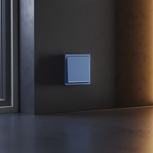 Клавиша для выключателя 1-кл с подсветкой, Деним, S70 Voltum VLS000215