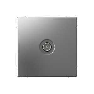 Розетка телевизионная TV, Сталь, ArtGallery SE GAL000993