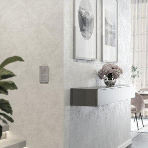 Рамка 2 местная металл, Алюминий, AluMax Werkel W0023506