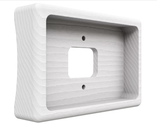 Накладка 2 местная деревянная на бревно D200-220, Белый, ТД МезонинЪ GE72726-01