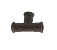 Тройник соединительный D20 мм., Состаренный металл, Villaris-Loft Metallic Premium 3072222