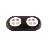 Подложка 2 местная, Коричневый, Арбат Interior Electric АРК2-04