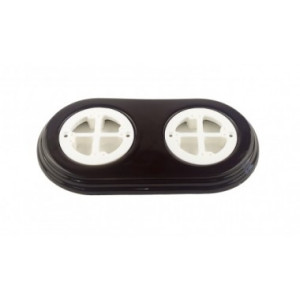 Подложка 2 местная, Коричневый, Арбат Interior Electric АРК2-04