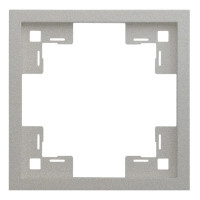 Рамка 1 местная, Платина, Standart Rikett 35810 PL