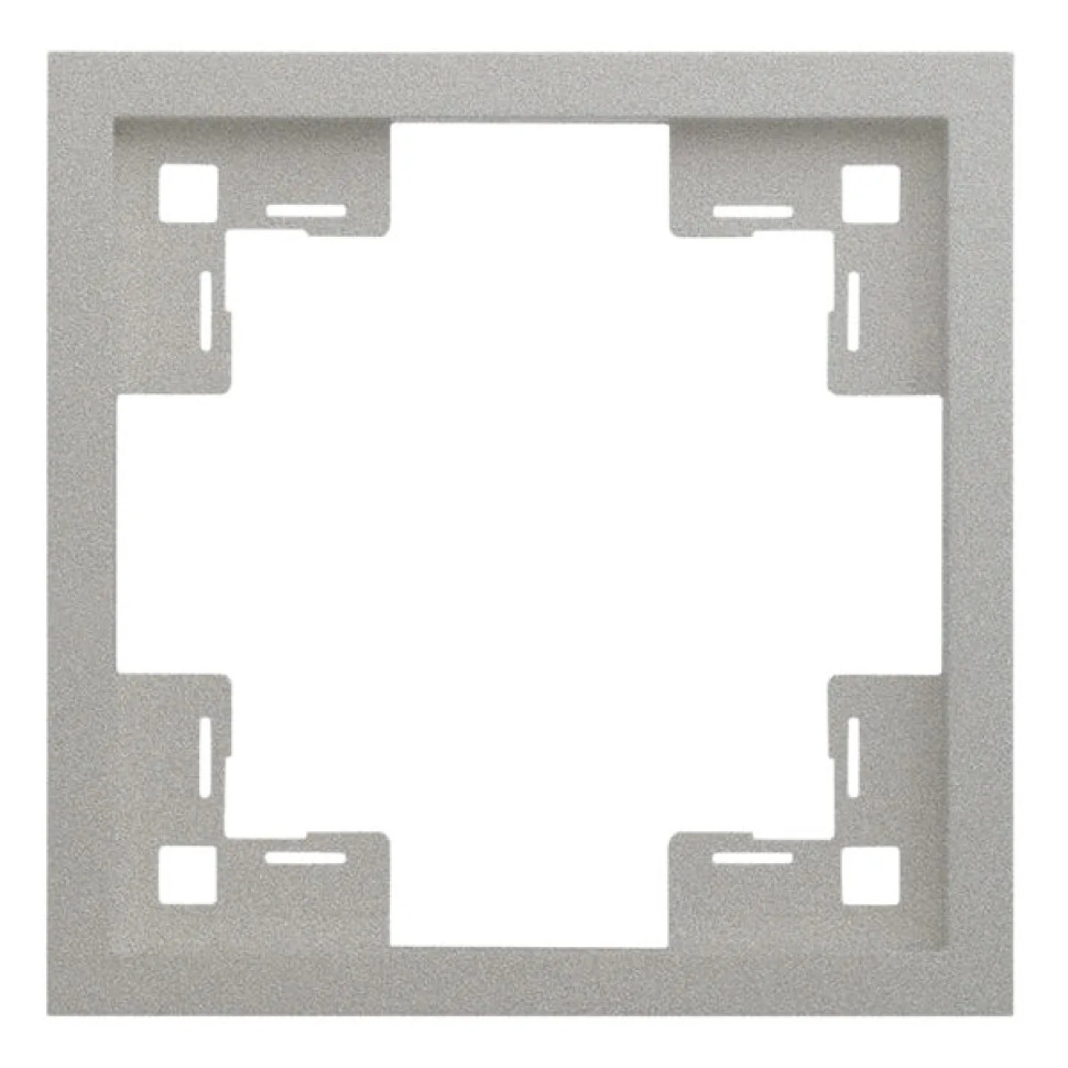 Рамка 1 местная, Платина, Standart Rikett 35810 PL Рамка 1 местная, Платина, Standart Rikett 35810 PL