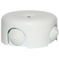 Распаечная коробка фарфор D95х45, белый Salvador BOX3WT