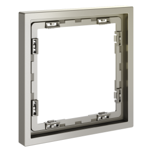 Рамка 1 местная, пластик, Шелк, Voltum S70 VLS100104