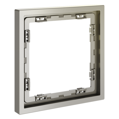 Рамка 1 местная, пластик, Шелк, Voltum S70 VLS100104