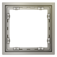 Рамка 1 местная, пластик, Шелк, Voltum S70 VLS100104
