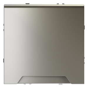 Розетка с З/К, шторками и крышкой, Шелк, S70 Voltum VLS040304