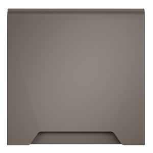 Лицевая панель для розетки с З/К, шторками и крышкой, Капучино, S70 Voltum VLS000814