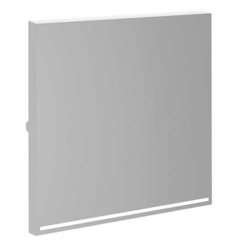 Клавиша для выключателя 1-кл с подсветкой, Серый, S70 Voltum VLS000216