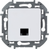 Розетка компьютерная RJ45 Cat. 6e, белый,  INSPIRIA  Legrand 673830