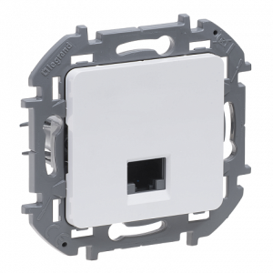 Розетка компьютерная RJ45 Cat. 6e, белый,  INSPIRIA  Legrand 673830