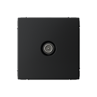 Розетка телевизионная TV, Карбон, ArtGallery SE GAL001093