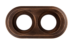 Рамка 2 местная дерево, старое дерево Bironi BF1-620-17/П (скрытые пазы) Рамка 2 местная дерево, старое дерево Bironi BF1-620-17/П (скрытые пазы)