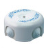Распаечная коробка керамика D90, декор голубой, Retrika RR-090004