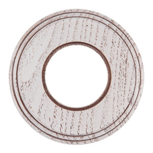 Рамка 1 местная деревянная (внутренний монт.), восьмерка, Дуб выбеленный/Корич. патина, Salvador С31ВДК