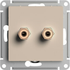 Аудирозетка, Песочный, AtlasDesign SE ATN001287