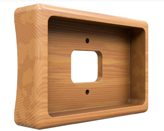 Накладка 2 местная деревянная на бревно D200-220, Ясень, ТД МезонинЪ GE72726-38 Накладка 2 местная деревянная на бревно D200-220, Ясень, ТД МезонинЪ GE72726-38