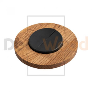 Рамка 1 местная деревянная под электрику ONEKEY, Ясень в масле, DecoWood ROC*1-AO