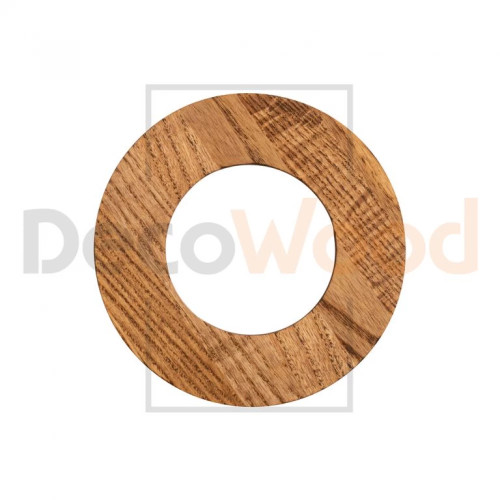 Рамка 1 местная деревянная под электрику ONEKEY, Ясень в масле, DecoWood ROC*1-AO