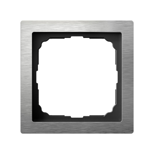 Рамка 1 местная, металл, Алюминий, ArtGallery SE GAL312101