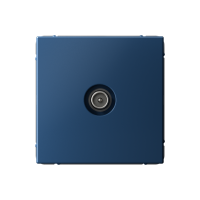 Розетка телевизионная TV, Аквамарин, ArtGallery SE GAL001193