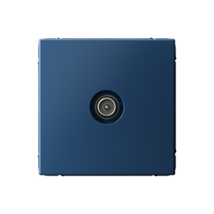 Розетка телевизионная TV, Аквамарин, ArtGallery SE GAL001193