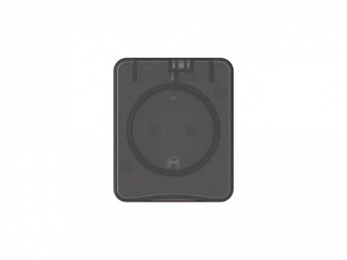 Розетка с З/К и шторками, влагозащищенная IP54, Коричневый, AtlasDesign Profi54 SE ATN546045