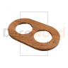 Рамка 2 местная деревянная под электрику ONEKEY, Ясень в масле, DecoWood ROC*2-AO