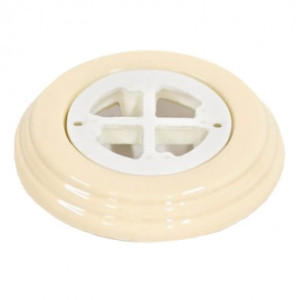 Подложка 1 местная, Слон.кость, Арбат Interior Electric АРК1-02