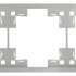 Рамка 3 местная, Платина, Standart Rikett 35830 PL