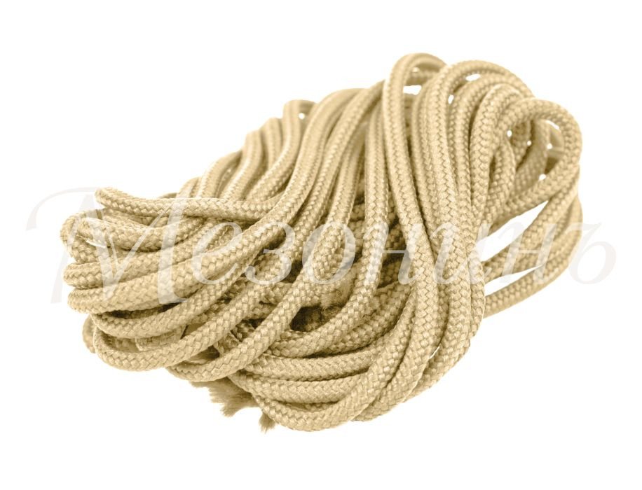 Упаковка шнуров для фиксации проводов на изоляторах (5 м.), слоновая кость ТМ МезонинЪ GE70005-02