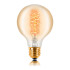 Ретро лампа накаливания G80 F5 60Вт Е27, золотистая Sun Lumen 053-525