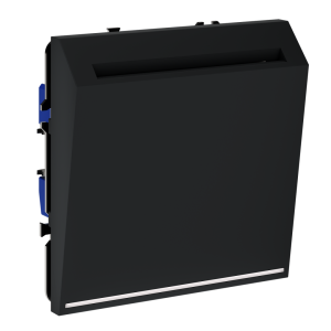 Выключатель карточный, Черный матовый, S70 Voltum VLS010708