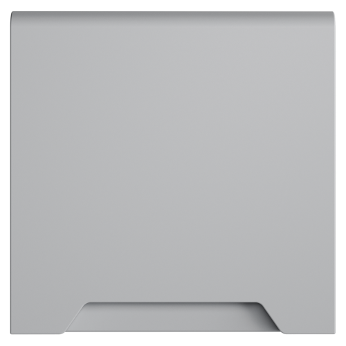 Лицевая панель для розетки с З/К, шторками и крышкой, Серый, S70 Voltum VLS000816