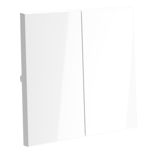 Клавиши для выключателя 2-кл, Белый матовый, S70 Voltum VLS000302