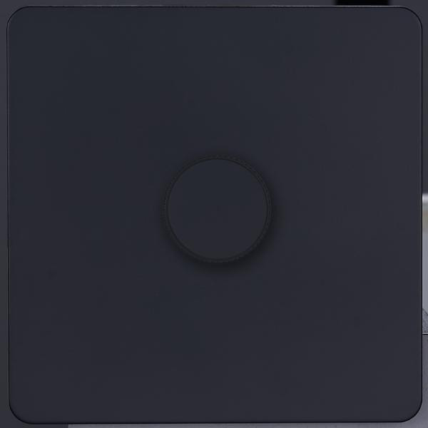 Ретро диммер 20-500Вт 250В (внутренний монт.), Черный, Leon Salvador SBAN11A1A8