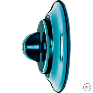 Выключатель поворотный 1 кл., синий металлик, Katy Paty PEAZG1