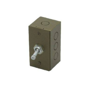 Выключатель тумблерный 1 кл. проходной 82X41X40., Золотой, Villaris-Loft 824129-1ТВ