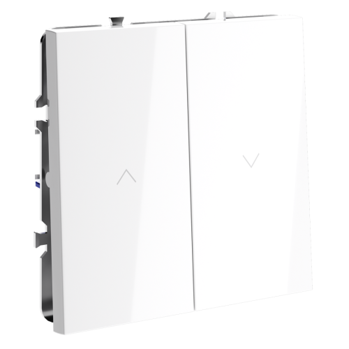 Выключатель для жалюзи, Белый глянцевый, S70 Voltum VLS020608