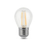 Лампа светодиодная филаментная диммируемая Gauss E27 7W 4100K прозрачная 105802207-S