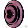 Выключатель поворотный 1 кл. перекрестный, фиолетовый металлик, Katy Paty PEMAG7 