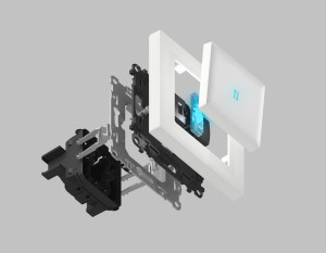 Механизм выключателя 1 кл., Quant Ambrella Volt VM101