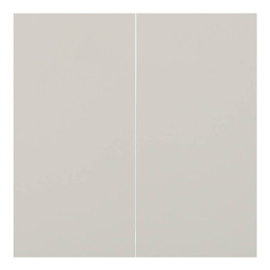 Лицевая панель выключателя 2 кл. перекрестного, Лен, Rikett 35614 LN