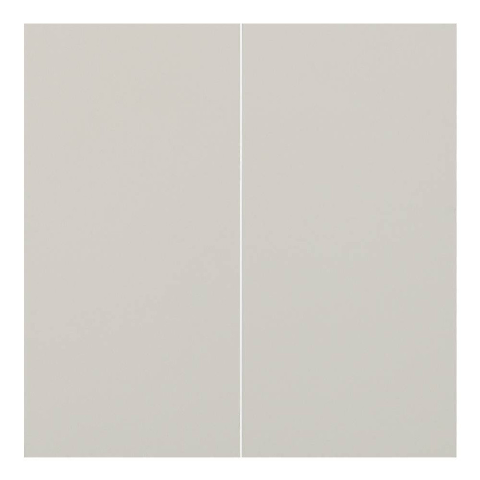 Лицевая панель выключателя 2 кл. перекрестного, Лен, Rikett 35614 LN