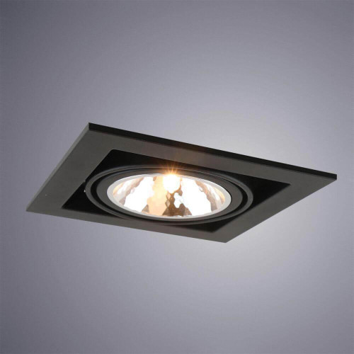 Встраиваемый светильник Arte Lamp Cardani Semplice A5949PL-1BK