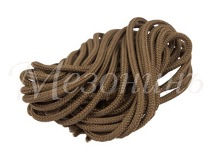 Упаковка шнуров для фиксации проводов на изоляторах (5 м.), шоколад ТМ МезонинЪ GE70005-17