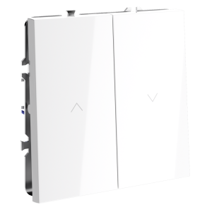 Выключатель для жалюзи, Белый матовый, S70 Voltum VLS020702